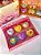 Borracha Macarons Formato Coração Fofa Infantil Kit Com 6 Unidades - Imagem 3