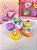 Borracha Macarons Formato Coração Fofa Infantil Kit Com 6 Unidades - Imagem 5