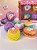 Borracha Macarons Formato Coração Fofa Infantil Kit Com 6 Unidades - Imagem 6