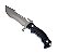 Faca Full Tang Lâmina Aço Inox Com Bainha BMax BM-DJ040 - Imagem 2