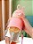 Garrafa Infantil Plástica Coelho Alça Decorada 600ml Hello Rabbit B57-105 - Imagem 4