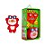Fone De Ouvido Infantil Com Fio E Case Animais Fofos Xtrad LC-882 - Imagem 5
