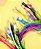 Cabo USB Colorido Emborrachado 1.2 Metros Knup CO-405 - Imagem 2
