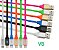 Cabo USB Colorido Emborrachado 1.2 Metros Knup CO-405 - Imagem 4