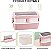 Marmita Lancheira Com 3 Compartimentos E Talheres Lunch Box HF93-093 - Imagem 7
