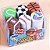 Kit 6 Borrachas Divertidas Esportes/Fundo Do Mar Fofo Kawaii QH-8512 - Imagem 6