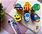 Kit 6 Borrachas Divertidas Universo/Comidinhas Fofo Kawaii QH-8525 - Imagem 1