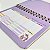 Planner Semanal Capa Dura 50 Folhas Unicórnio Cute SH-223 - Imagem 5