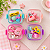 Kit Borrachas 4 Em 1 Escolar Infantil Girls/ Profissões Eraser QH-8609 - Imagem 1