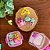 Kit Borrachas 4 Em 1 Escolar Infantil Girls/ Profissões Eraser QH-8609 - Imagem 2