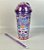 Copo Acrílico Infantil LED Com Tampa E Canudo 400ml BM-P1511 - Imagem 7