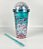 Copo Acrílico Infantil LED Com Tampa E Canudo 400ml BM-P1511 - Imagem 10