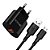 Carregador Completo Turbo 14W Micro USB V8 Hrebos HS-529V - Imagem 2