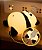 Luminária Infantil Abajur LED Siliconado Panda LE-5858 - Imagem 3