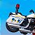 Miniatura Moto Policial Escala 1:12 XZ-1385 - Imagem 3