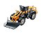 Miniatura Escavadeira E Rolo Compressor Escala 1:50 Com Fricção XZ-1794 - Imagem 8