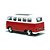 Miniatura Volkswagen Kombi Escala 1:24 Com Fricção XZ-1917 - Imagem 7