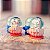 Mini Globo De Neve com LED Animais Fofos Luatek RR-01 - Imagem 1