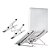 Suporte Para Notebook E Tablet Dobrável Em Alumínio Hrebos HS-014 - Imagem 3