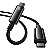 Cabo Nylon Trançado USB-C Tipo C 240W Turbo 1 Metro A'Gold CB-53 - Imagem 3