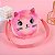 Bolsa Infantil Gatinho Fofo Pelúcia Com Alça Transversal BI-007 - Imagem 7
