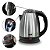 Chaleira Elétrica Inox 1,8 Litros 1100W 127V Bak BAK-110-INOX - Imagem 4
