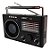 Rádio Portátil Analógico Retrô FM AM SW Lelong LE-609 - Imagem 4