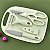 Kit 4 Peças Cozinha Tábua Faca Tesoura Descascador Luatek LCC-2313 - Imagem 13