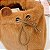 Bolsa Capivara Pelúcia Fofa Infantil Forrada LUX405-016 - Imagem 3