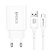 Carregador Completo 2.1A Tipo C Duas Entradas USB Hrebos CRG-214C - Imagem 3