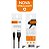 Cabo Turbo Swift Ware USB Lightning 1 Metro Hrebos CB-217i - Imagem 2