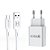 Carregador Completo Micro USB V8 2.4A 12W Hrebos HS-150V - Imagem 2
