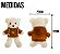 Ursinho De Pelúcia 30cm Moletom Com Capuz Fofo Infantil - Imagem 5