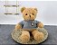 Ursinho De Pelúcia 30cm Casaco Tricô Fofo Infantil - Imagem 5
