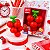 Borracha Escolar Cereja Infantil Desmontável Fruit Party QH-8445 - Imagem 1