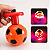 Pião Luminoso Com Lançador E Música Bola Futebol MC-7087 - Imagem 1