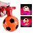 Pião Luminoso Com Lançador E Música Bola Futebol MC-7087 - Imagem 6