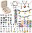 Kit Pulseira E Berloques DIY 66 Peças Com Porta Joias E Sacola B-Max BM-F1557 - Imagem 4
