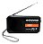 Mini Rádio Portátil AM FM Com Fone de Ouvido Lelong LE-653 - Imagem 7