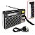 Rádio Retrô Portátil FM/AM/SW1-2 Com Lanterna Lelong LE-607 - Imagem 4