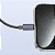 Cabo Curto USB Para Lightning 20cm Nylon Trançado Hrebos CB-293i - Imagem 4