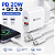 Carregador Completo 20W Duas Entradas Cabo Tipo C Hrebos CRG-215C - Imagem 2