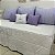 ENXOVAL DE CAMA BOX LAVANDA  (COM TODOS ENCHIMENTOS E ZIPER FLETCHER ) - Imagem 1