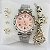 Relógio Metal Strass/Brilho/Pedrinha Metal Varias Cores - Kit Rlógio+Pulseiras+2 Pares de Brincos na Caixinha - FC0024 - Imagem 11