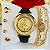 Kit Relógio+Pulseira+2 pares de Brincos na Caixinha KIT-FC0063 - Imagem 1