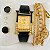 Relógio Linha H Feminino - Kit Relógio+Pulseiras+Brincos - FC0022-P02 - Imagem 10