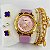 Relógio - Kit Rlógio+Pulseiras+2 Pares de Brincos na Caixinha - FC0035 - Imagem 9