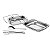 Jogo Aço Inox Para Assar E Servir 4 Pçs 64310/150 Tramontina - Imagem 5