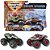 Carro Monster Jam 1:64 Soldier Fortune E Zombie Sunny 2760 - Imagem 1