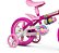 Bicicleta Infantil Aro 12 Flower Rosa Nathor - Imagem 2